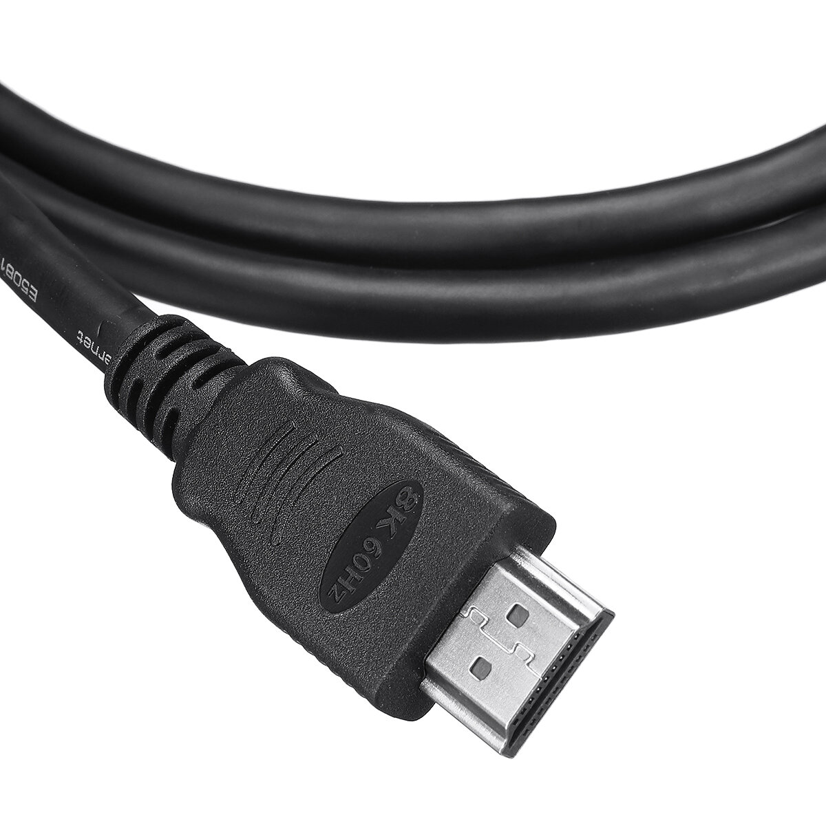 INSMA 8K HDMI 2.1 Cable 0.5/1/1.5/2/3m HDMI Male to HDMI Male Cable 1080P 8K 60HZ 48Gbps Connector COD