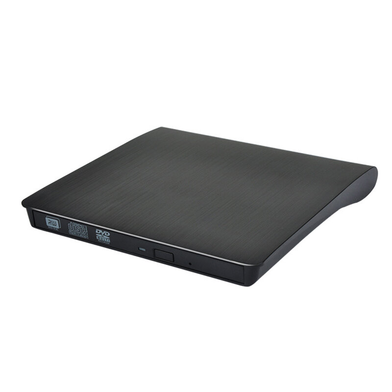 CD-ROM Disk Drive USB 3.0 Low Noise External Optical Drive Brushed Burner High Speed for Laptop COD