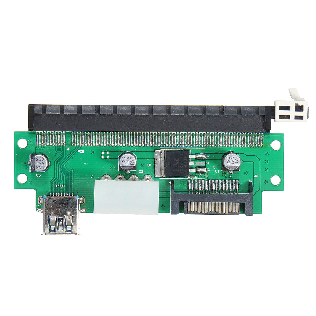 PCI-E Extender Card Adapter PCI Express 1X to 16X Extender Mining Rig 60cm USB 3.0 6Pin Power Mining Dedicated COD