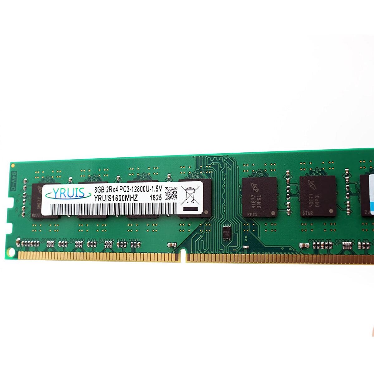 YRUIS DDR3 8G 1600Mhz RAM Memory Stick Desktop Computer Memory Card for Desktop Computer PC Only for AMD