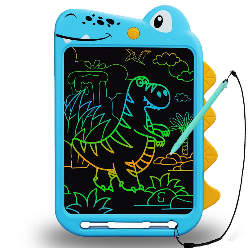 10inch LCD Drawing Board Cartoon Graphics Tablet Electronic Colorful Handwriting Pad for Children COD