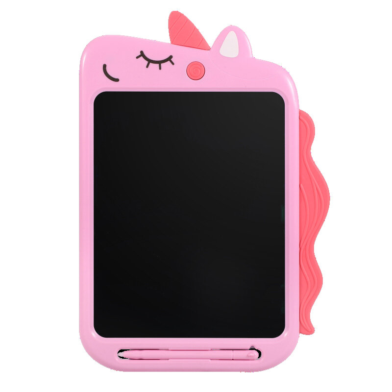 10inch Cartoon Graphics Tablet LCD Drawing Board Electronic Monocolour Handwriting Pad for Children COD