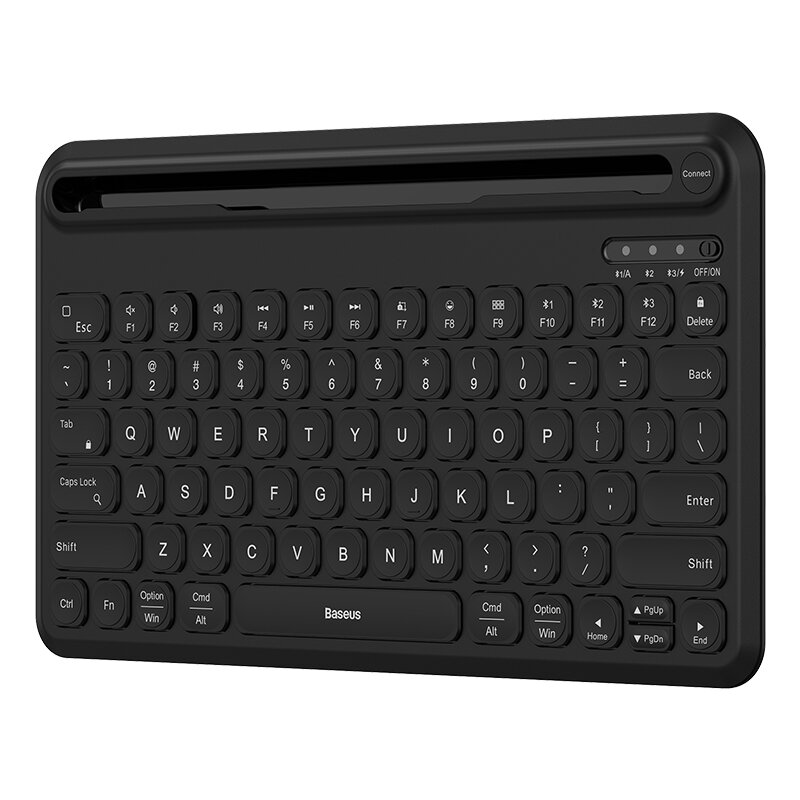 BASEUS K02 bluetooth 5.1 Three-mode Wireless Keyboard Oil-resistant and Wear-resistant 1000mAh 78-key Wireless Keyboard for Tablet COD