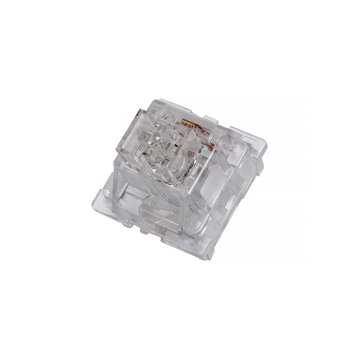 35Pcs GAMAKAY Crystal Mechanical Switch 3-Pin Prelubricate Linear Switch for DIY Mechanical Gaming Keyboard COD
