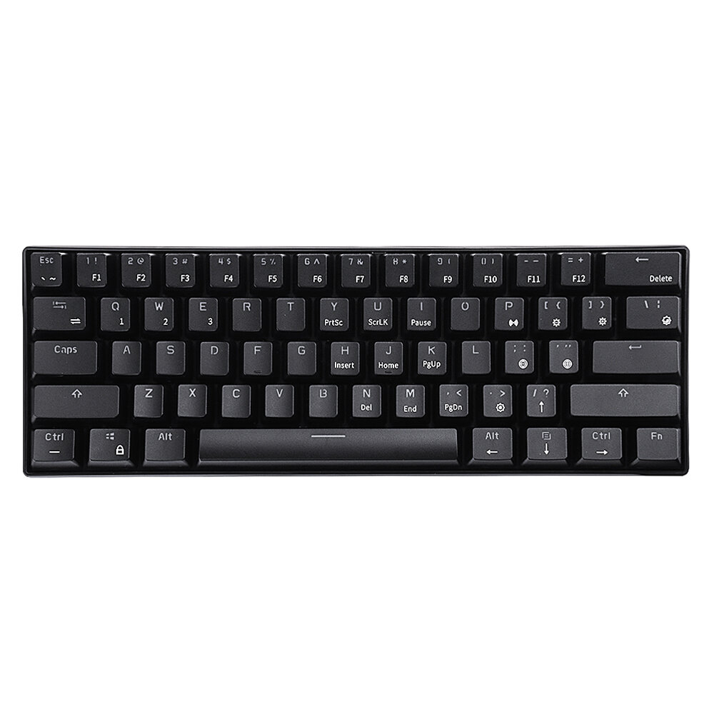 Royal Kludge RK61 Mechanical Keyboard 61 Keys bluetooth 5.0 Wired Dual Mode RGB Gaming Keyboard COD
