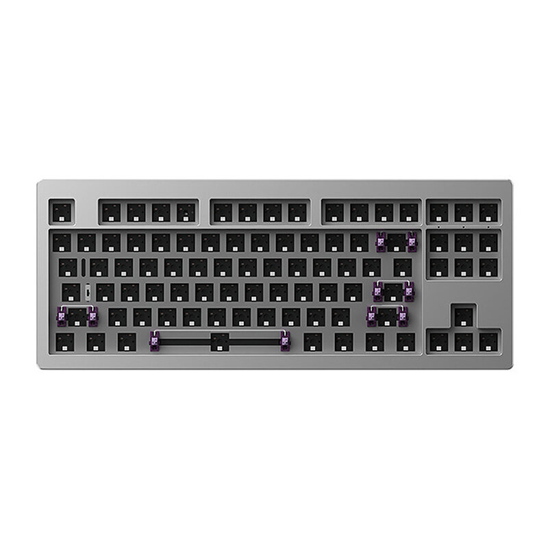 MONSGEEK M3W Tri-mode Mechanical Gaming Keyboard Customized Kit 87-key Hot Swappable RGB bluetooth/2.4 GHz/USB-C Wired Aluminum CNC Keyboard Kit Gasket-Mount