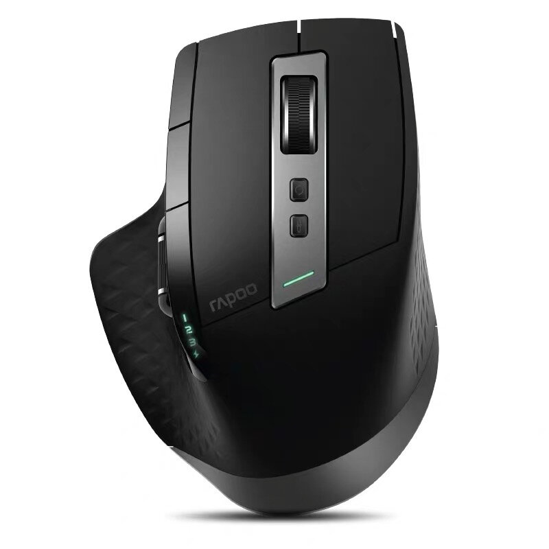 Rapoo MT750L Wireless Mouse 600/1200/1600/3200 8 Programmable Keys bluetooth-compatible Mice Rechargeable Ergonomics for Gaming Office Work COD