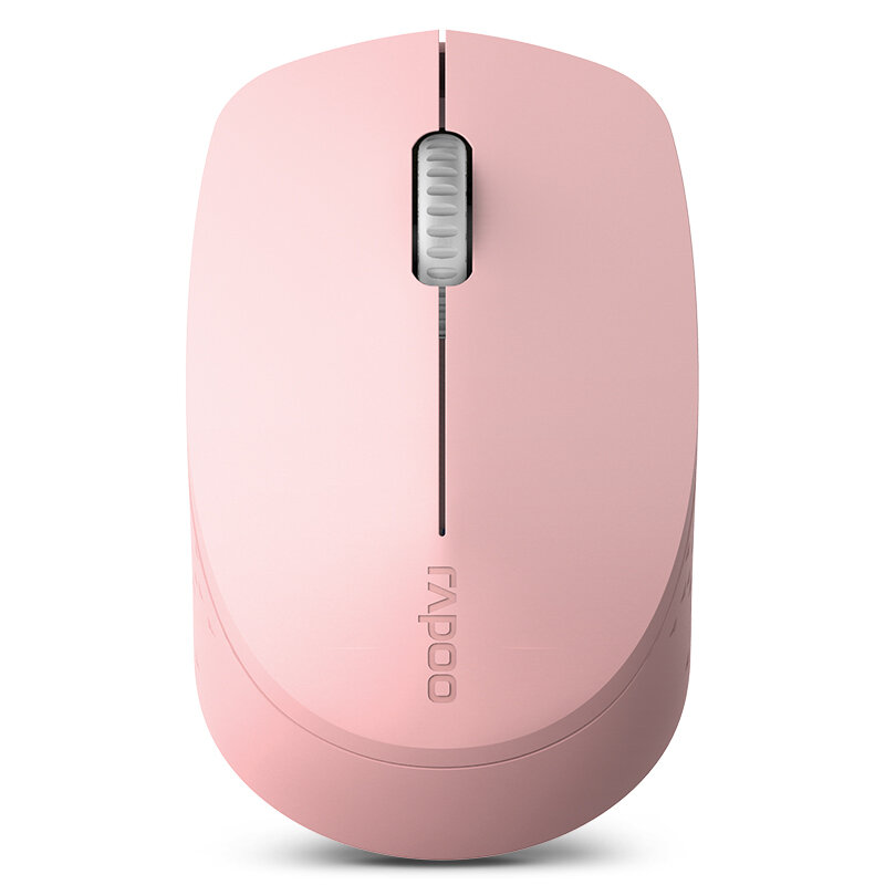 Rapoo M100G Duel Mode Bluetooth Wireless Mouse 1300 DPI Silent 3 Buttons Mute Mice Quiet 2.4G Mouse for Laptop Tablet PC COD
