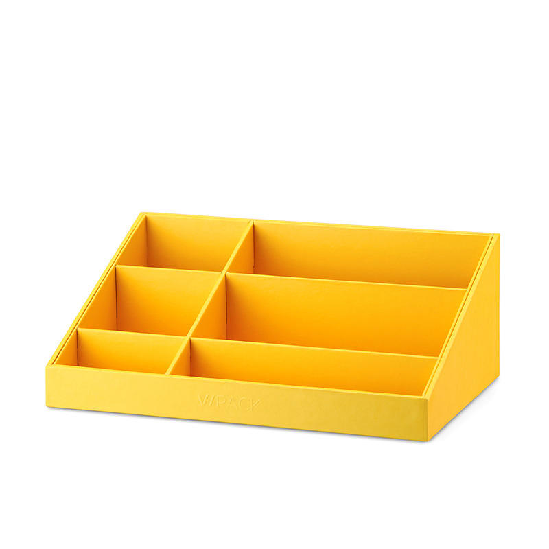 VPACK Storage Box Desk Organizer Stationery Storage Pen Holder 6 Color Office School Supplies COD
