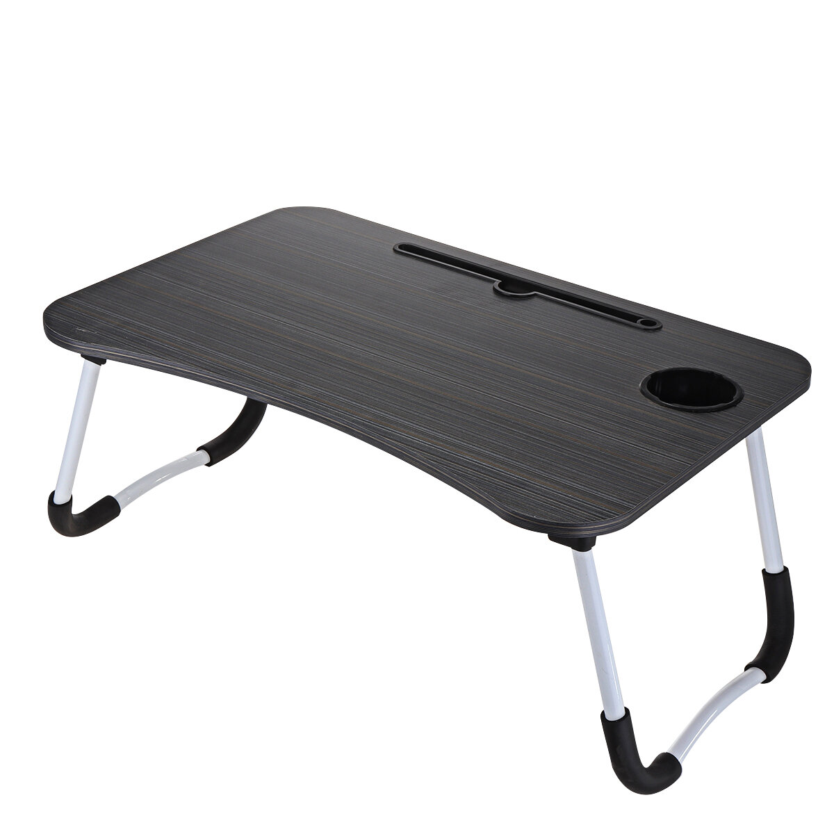 Laptop Table Stand with Small Drawer Portable Folding Desk Notebook Table Stand Lap Tray Bed for Children Student Home COD