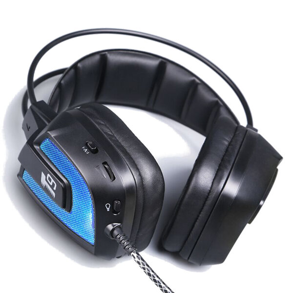 T9 50mm Driver LED Flashing Vibration Gaming Headphone Headset With Mic for Phone PC Computer COD