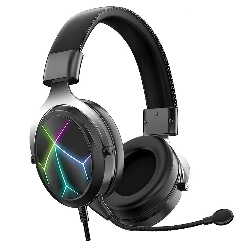 ONIKUMA X10 PRO LED RGB Gaming Headphones Noise Cancelling Sports Gaming Headset with Mic for PC Laptop Gamer COD