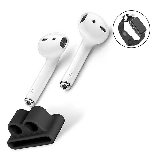 Anti-lost Silicone Holder Protective Case For Apple AirPods COD