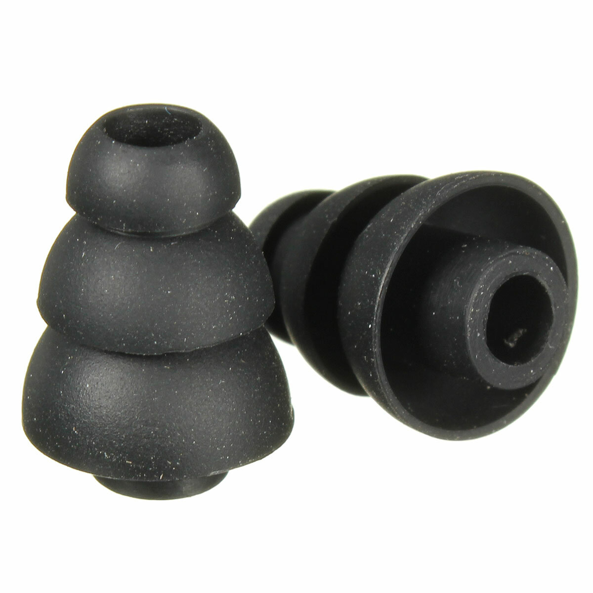 Large 2pcs Three Layer Silicone In-Ear Earphone Covers Cap Replacement Earbud Bud Tips Earbuds Eartips Earplug Ear Pads COD