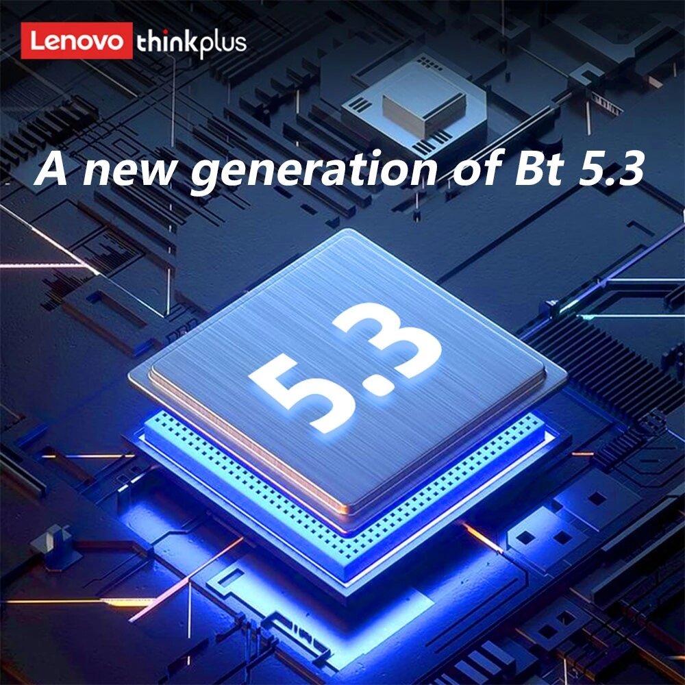 Lenovo XT88 TWS Earphone bluetooth V5.3 Low Latency Bass Surround Noise Cancelling 250mAh Battery HD Call Headset COD