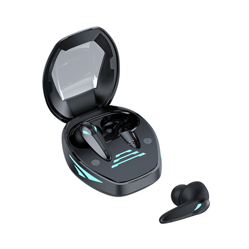 TG09 TWS bluetooth 5.3 Earphone HiFi Stereo Bass ACC HD Audio Intelligent Noise Cancelling LED Breathing Light Auto Connection Low Gaming Latency In-ear Sports Headphone with Mic
