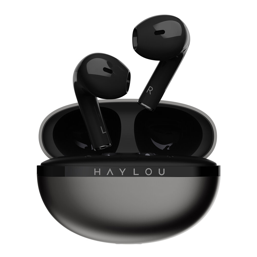 Haylou X1 2023 TWS Earbuds bluetooth V5.3 Earphone ENC Clear Calls 12mm Large Driver Low Latency Half-in-ear Type-C Charging Sports Headphones with Mic C