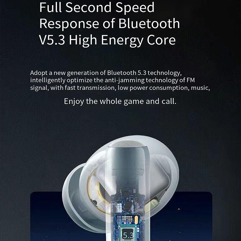 EDIFIER X5 Pro TWS Earbuds bluetooth 5.3 Earphone ANC Noise Cancelling Low Gaming Latency EQ Mode IP54 Waterproof Sports Headphone COD