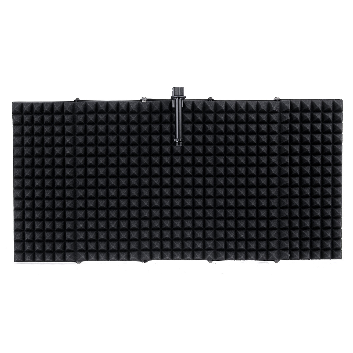 5 Panel Foldable Studio Microphone Isolation Shield Recording Sound Absorber Foam Panel Support Bracket COD
