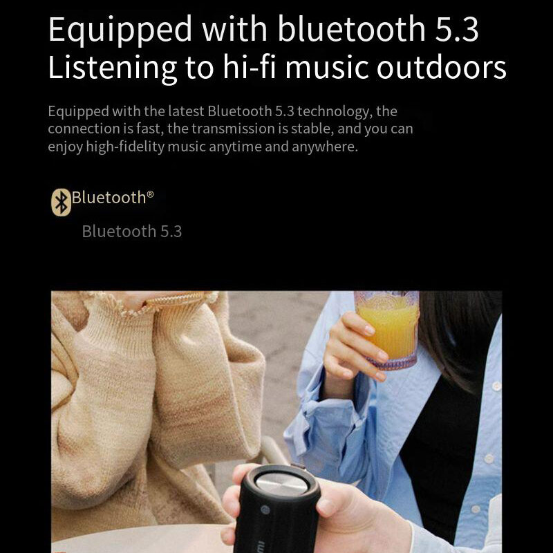 Xiaomi Mini Speaker bluetooth Speaker 360° Surround Sound 11h Battery Life IP67 Waterproof TWS Pairing NFC Wireless Outdoors Portable Speaker COD