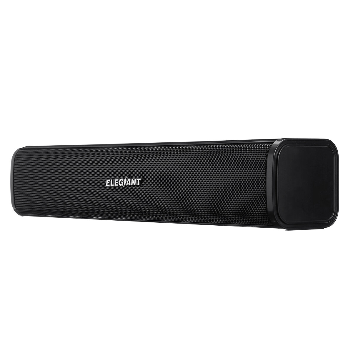 ELEGIANT SR050 6W Powerful Multimedia HiFi Bass Portable USB SoundBar Speakers with Volume Control for PC Desktop COD