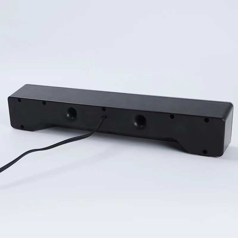350TS USB Wired Speaker Dual Horn Subwoofer Soundbar Intelligent EQ Tuning Support 3.5mm Wired Speaker COD
