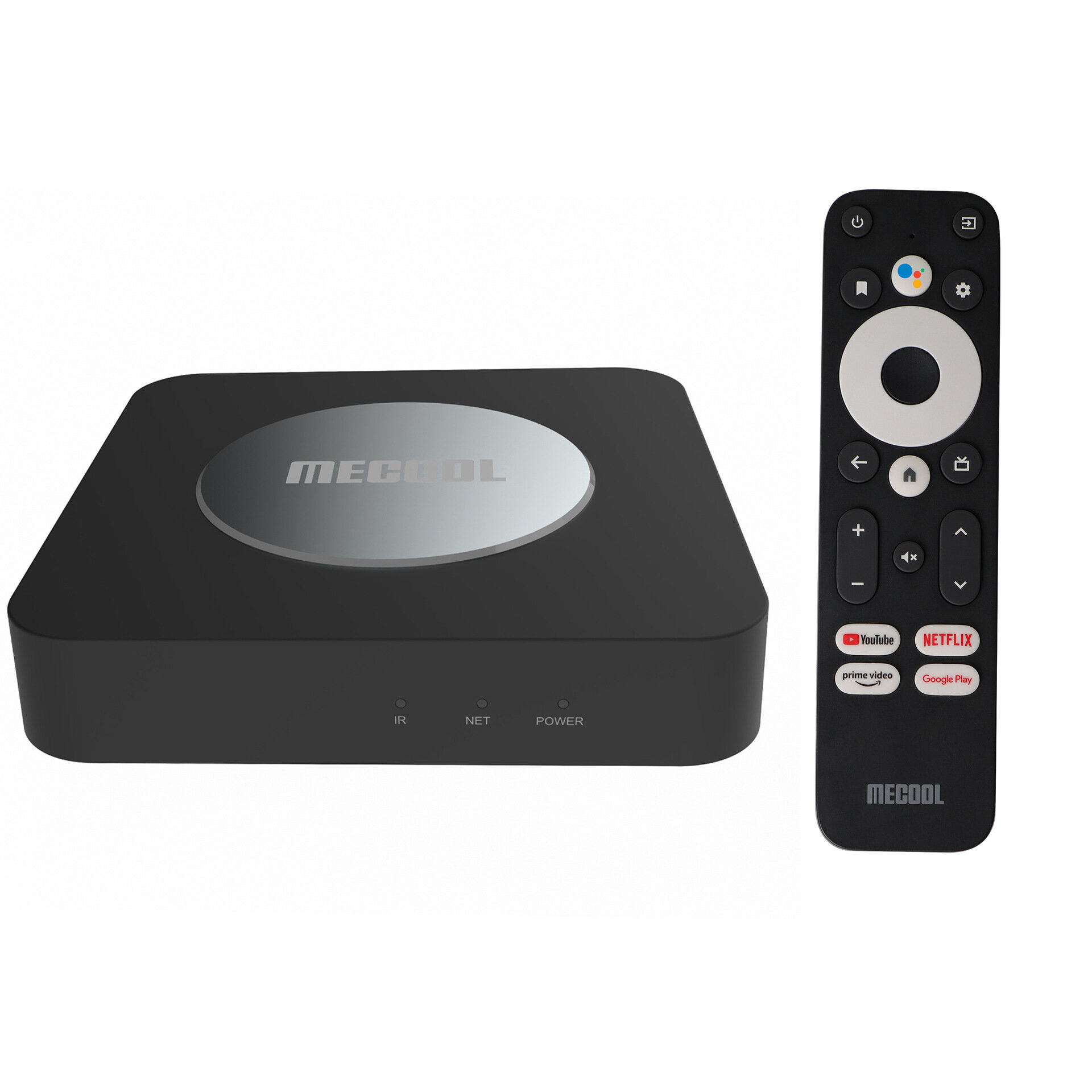 MECOOL KM2 Plus Android 11 TV Box S905X4 2+16GB Dual-5G-WIFI Google Play Assistant Authentication Netdlix 4K Movie COD
