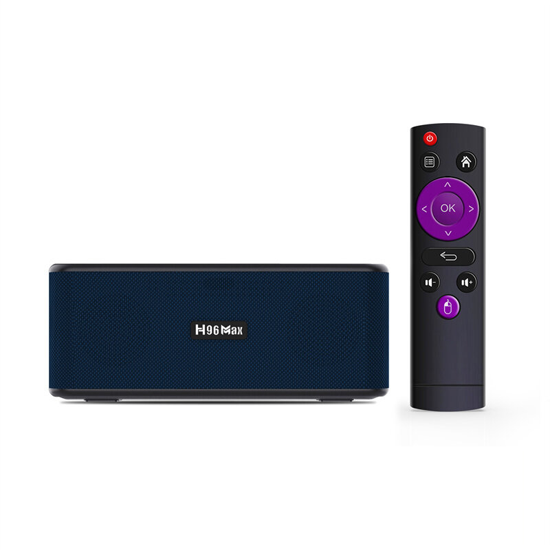 H96max M7 Android 13.0 TV Box RK3528 8K UHD Video Smart TV Box with Dual Speakers Support 2.4G/5G Dual Band WiFi&BT5.1 Media Player TV Receiver Home Theatre Set Top Box with Remote Control Free Adapte