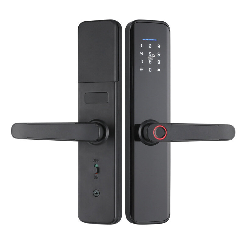 WAFU WF-007B-PRO Tuya Bluetooth Smart Fingerprint Electronic Lock Indoor Password Office Door Lock for Hotel Home COD