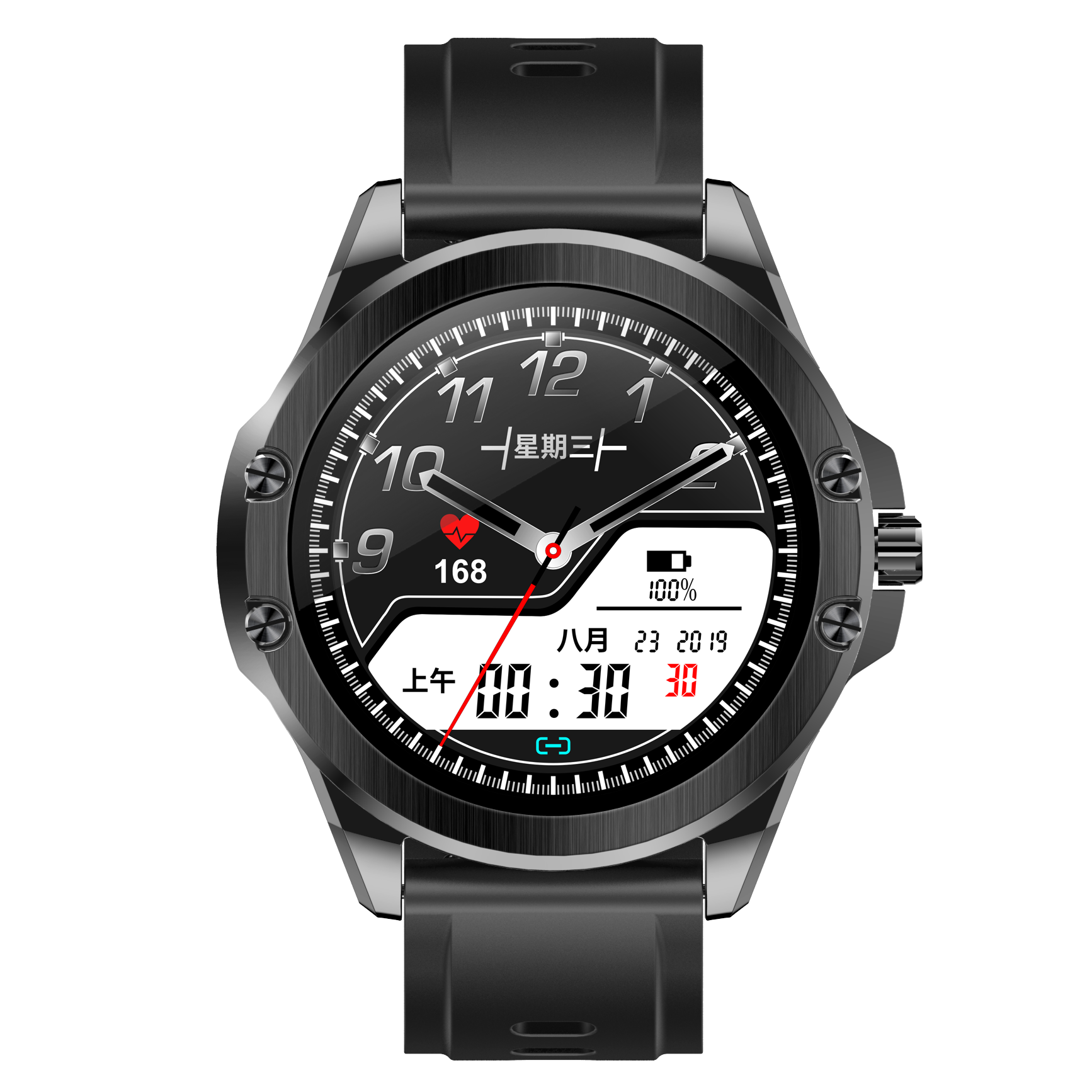 SENBONO S11 1.28 Full-Touch Screen Heart Rate Monitor Blood Pressure Measurement Fitness Tracker IP68 Waterproof Smart Watch COD