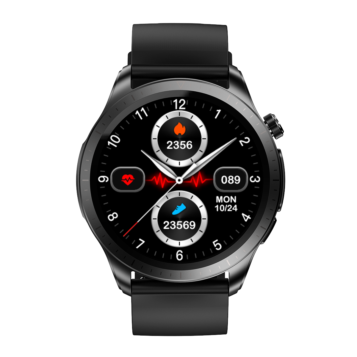 E420 1.39 inch HD Screen ECG Monitor Heart Rate Blood Pressure SpO2 Monitor Fitness Tracker 280mAh Battery BT5.1 IP68 Waterproof Smart Watch COD