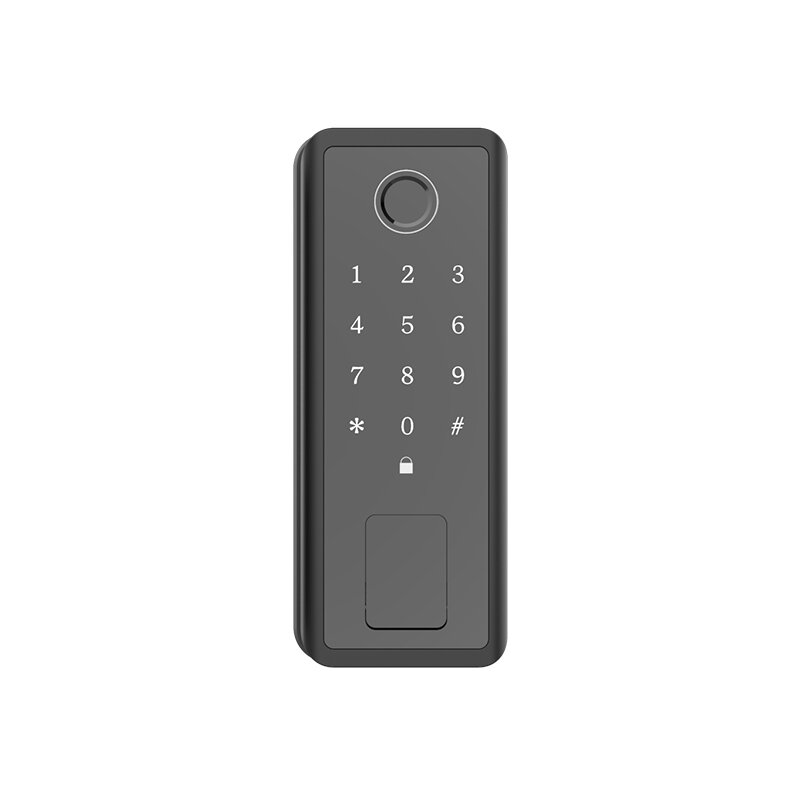 Tuya WIFI Touch Screen Smart Door Lock Fingerprint Password Key Swipe Card Remote Unlock COD