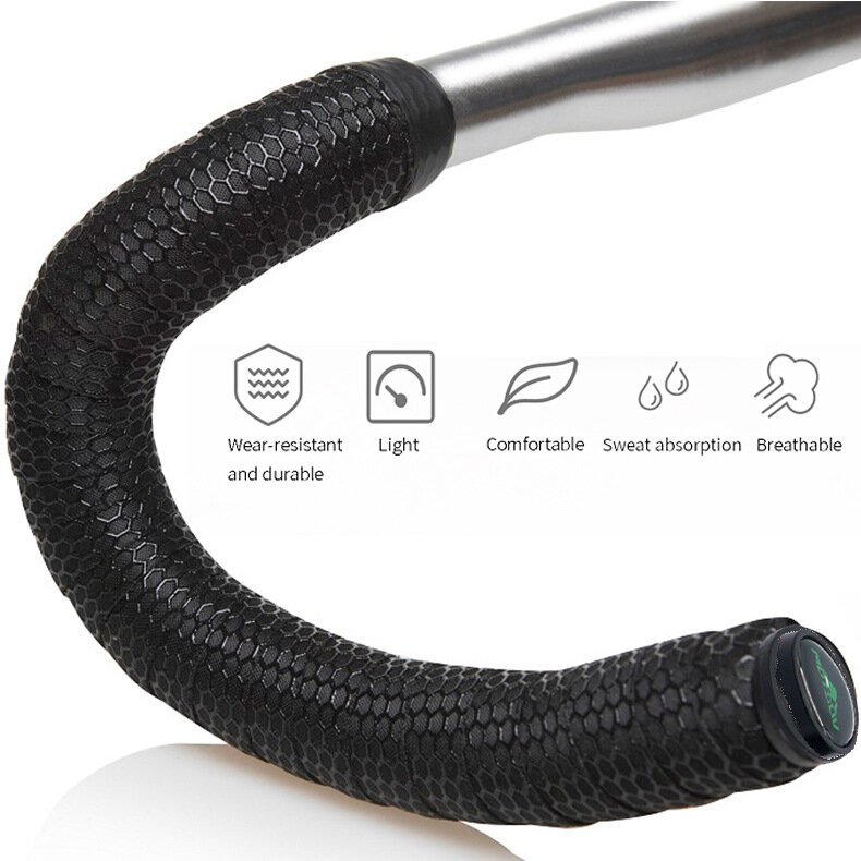 2 pcs Bike Handlebar Straps EVA Material Breathable Anti-slip shock-absorbing Comfort straps for Road Bicycle COD