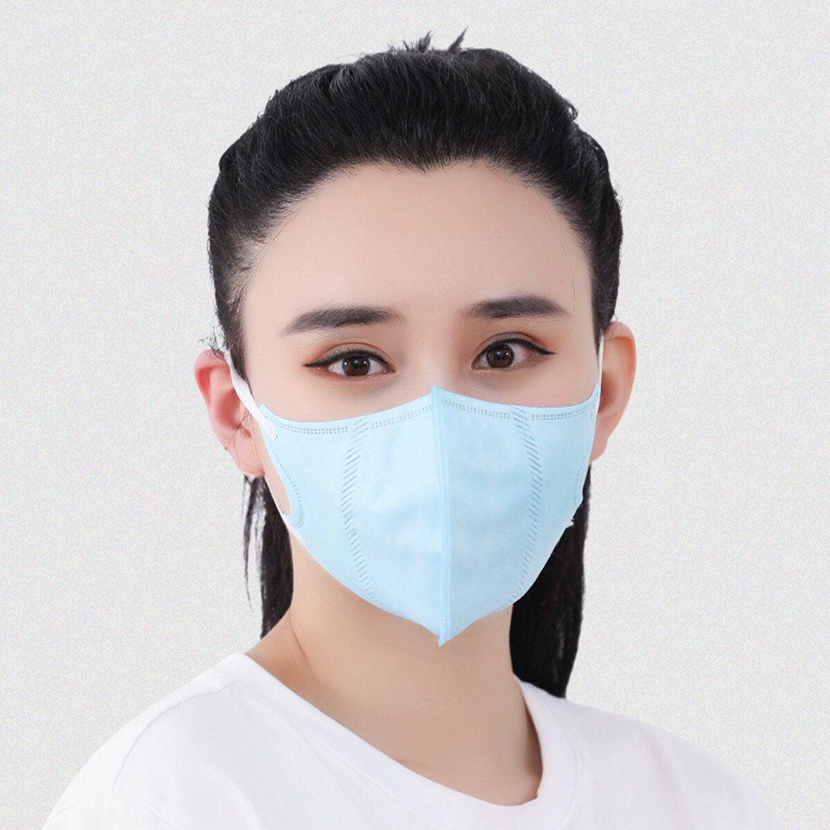5PCS 5 Layers 90% Filtration Disposable Face Mouth Mask Cycling Hiking Safety Protection Ear Hanging Type Mask COD