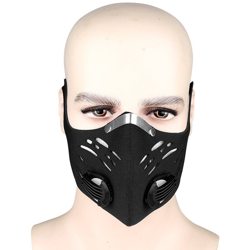 BIKIGHT Breathable Cycling Anti-dust Face Mask Windproof Anti Fog Activated Carbon Anti-Pollution Masks COD