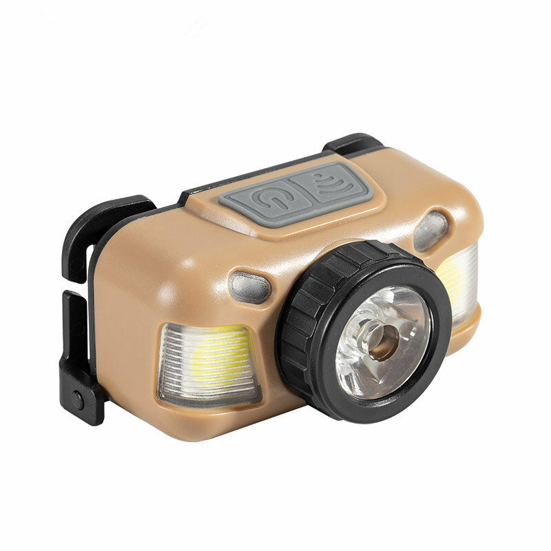 Portable Motion Sensor LED Headlight Powerful Headlamp Head Lamp COB Flashlight Torch head light For Camping Fishing Cycing COD