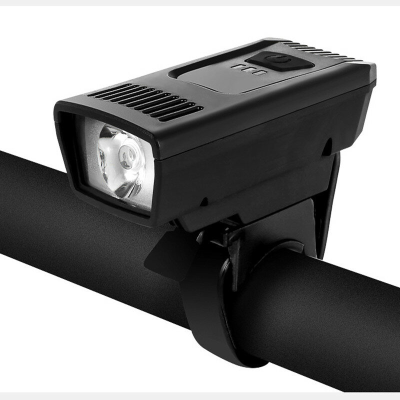 Bike Headlight 500mAH Battery USB Charging Front Light for Night Cycling COD