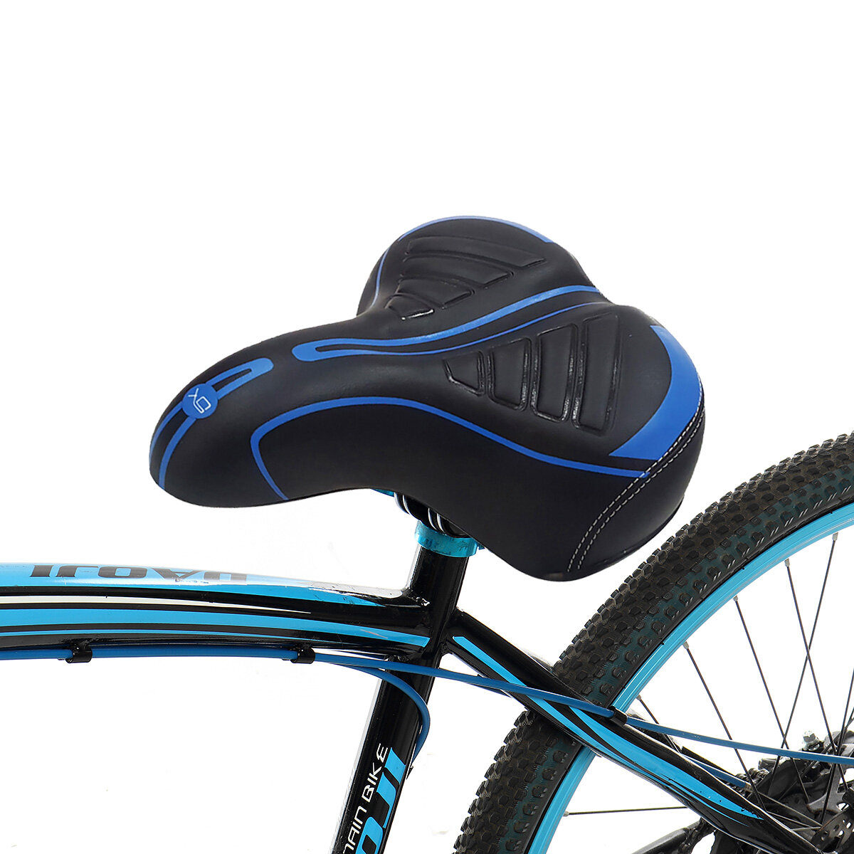 Extra Wide Soft Bike Saddle Universal Comfy Bike Seat Bicycle Cushioned Padded Cycling Accessories COD
