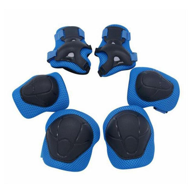 BIKIGHT Children Sports Protective Gear Safety Knee Elbow Palm Guards Equipment For Bike Cycling COD