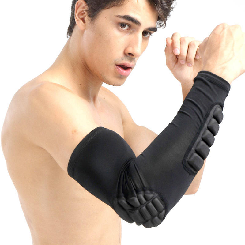 1 Pcs Non-slip Elbow Pad Anti-collision Sponge Armband Protector Arm Sleeves COD