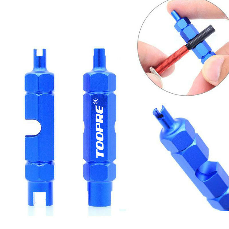 TOOPRE 3 in 1 Bike Disassembly Tools Multi Function Aluminum Alloy 8.2g Lightweight for Bicycle COD