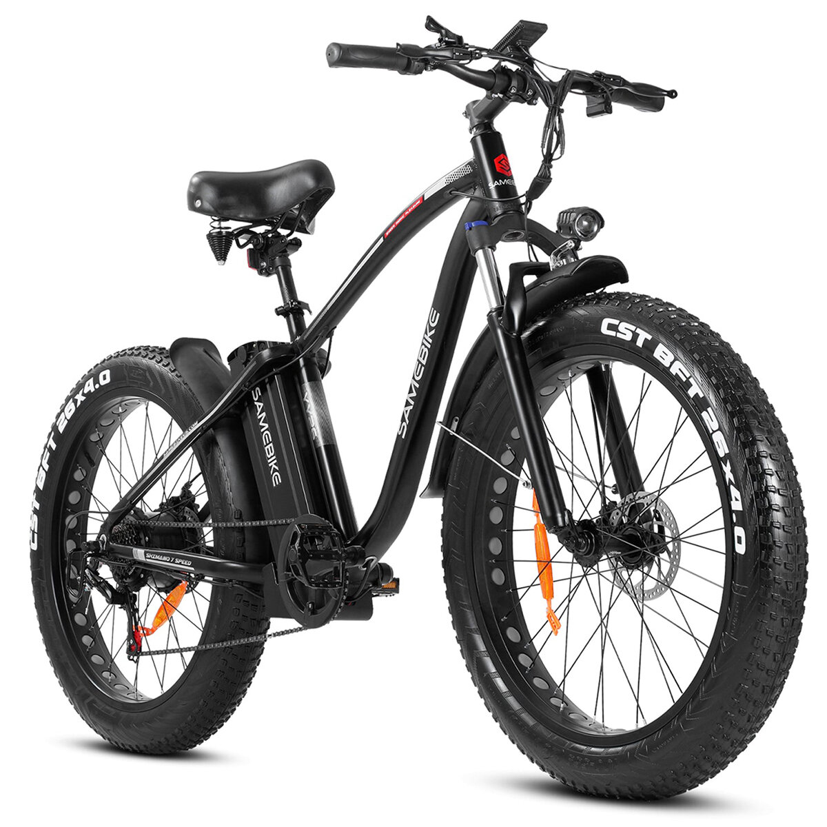 [USA Direct] SAMEBIKE YY26 15Ah 48V 750W 26*4.0 Inches Electric Bike Smart Bike 100-120km Mileage Max Load 150kg With Dics Brake COD