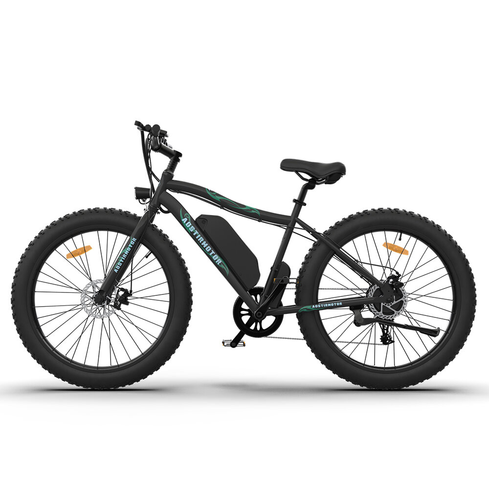 [USA Direct] AOSTIRMOTOR S07-P Electric Bike 36V 13AH Battery 500W Motor 26inch Tires 25-35KM Max Mileage 140KG Max Load Electric Bicycle COD