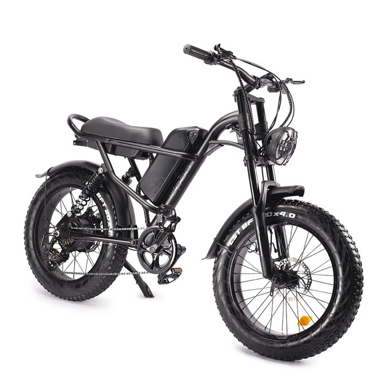 [US Direct] Idpoo IM-J1 Electric Bike 48V 15.6AH 750W Electric Bicycle 20*4.0 Inch 80-120KM Mileage Range Max Load 120KG COD