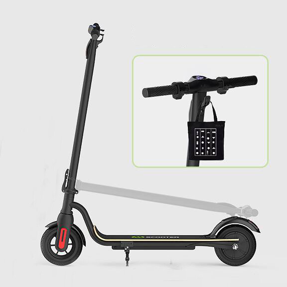 [USA Direct] MEGAWHEELS S10 Electric Scooter 36V 7.5Ah Battery 250W Motor 8inch Tires 3 Speed Modes 25km/h Top Speed 17-22km Mileage Range LED Display Folding E-Scooter