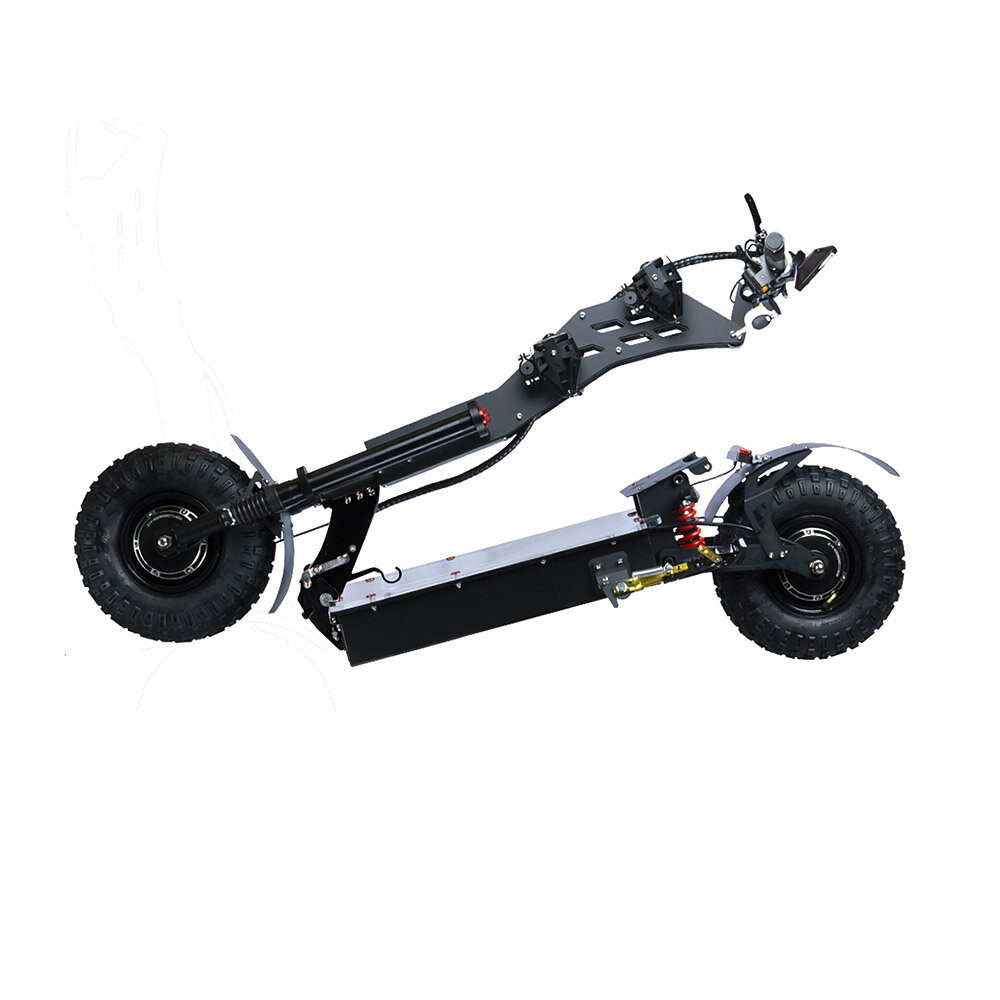 [USA Direct] TOURSOR X14 Electric Scooter 72V 40AH Battery 5000W*2 Dual Motors 14inch Tires XOD Dual Oil Brake 120KM Max Mileage 260KG Max Load Folding E-Scooter