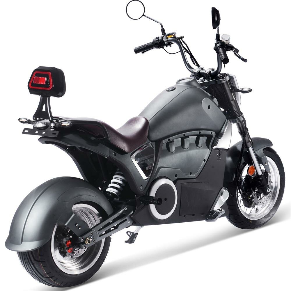 [USA Direct] Mototec Typhoon-S1 Electric Scooter 72V 30Ah Battery 3000W Motor 55-80KM Max Mileage 150KG Max Load E-Scooter COD