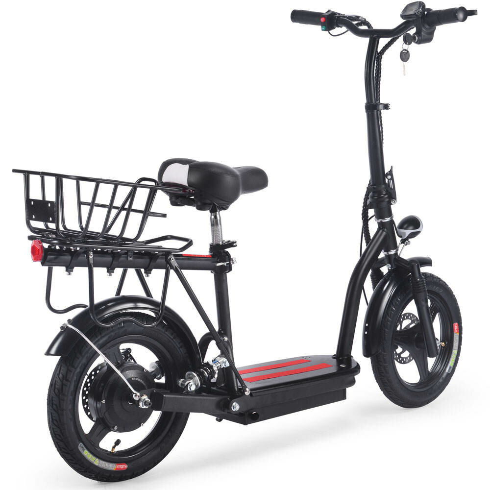 [USA Direct] Mototec Cruiser-C1 Electric Scooter 48V 8Ah Battery 350W Motor 15-25KM Mileage Range 100KG Max Load E-Scooter COD
