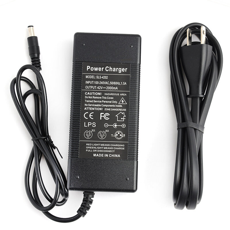 42V 2A Electric Bike Electric Scooter Lithium Battery Charger For 10S 36V Lithium Battery for Kugoo S1 S2 S3 Charger DC 5.5x2.1 Connector COD