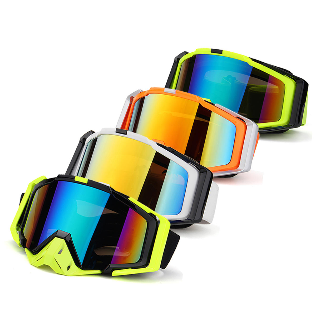 TYF102 Outdoor Skiing Skating Goggles Snowmobile Glasses Windproof Anti-Fog UV Protection For Men Wo COD